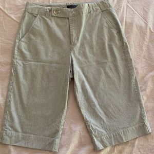 Bandolino Bermuda Shorts Pin Striped